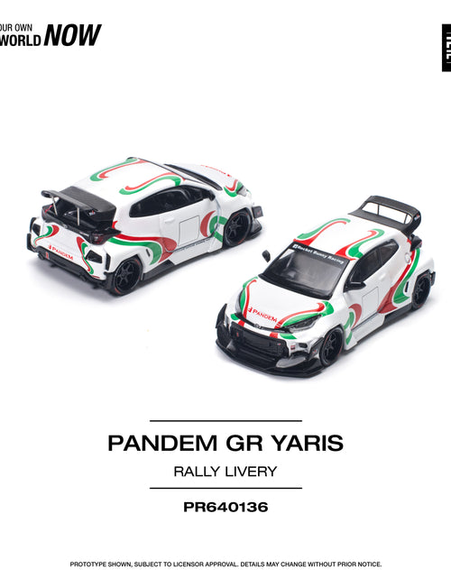 Load image into Gallery viewer, POPRACE 1/64 PANDEM GR YARIS - RALLY LIVERY Model Car
