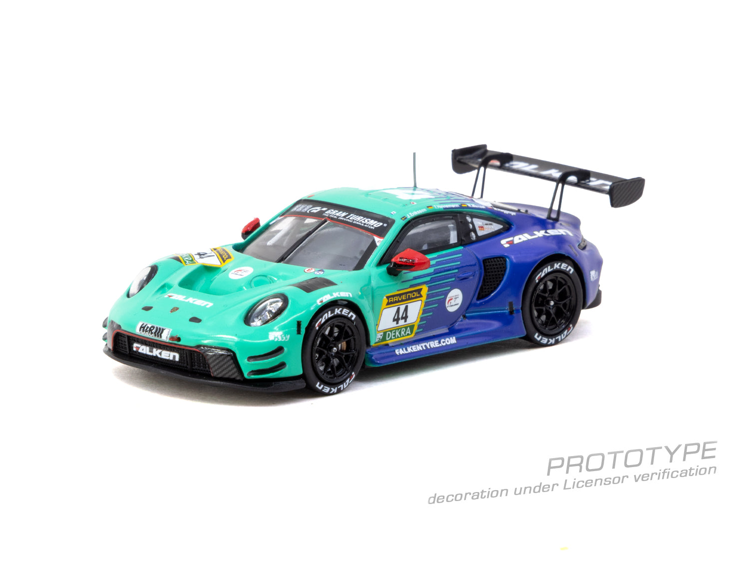 (Pre-order) Tarmac Works 1/64 Porsche 911 GT3 R Nurburgring 24h 2024 Diecast
