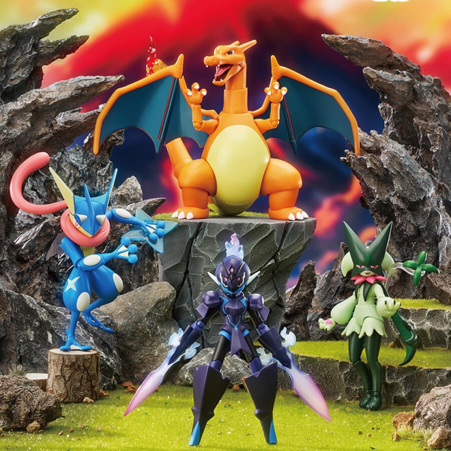 Blokees Pokemon Classic Edition CV-L Greninja Prologue of Adventure