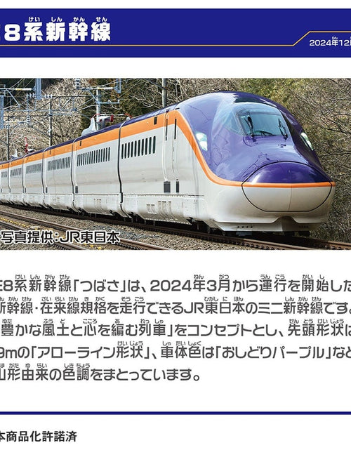 Load image into Gallery viewer, Takara Tomy Plarail Train Set - Shinkansen Series E8 &amp; Series E5 Connect Set
