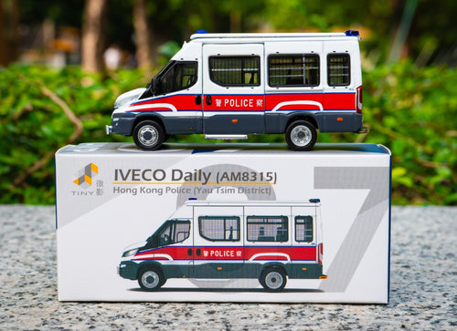 Load image into Gallery viewer, Tiny City HKP07 Die-cast Model Car - IVECO Daily Police Patrol Car (AM8315)

