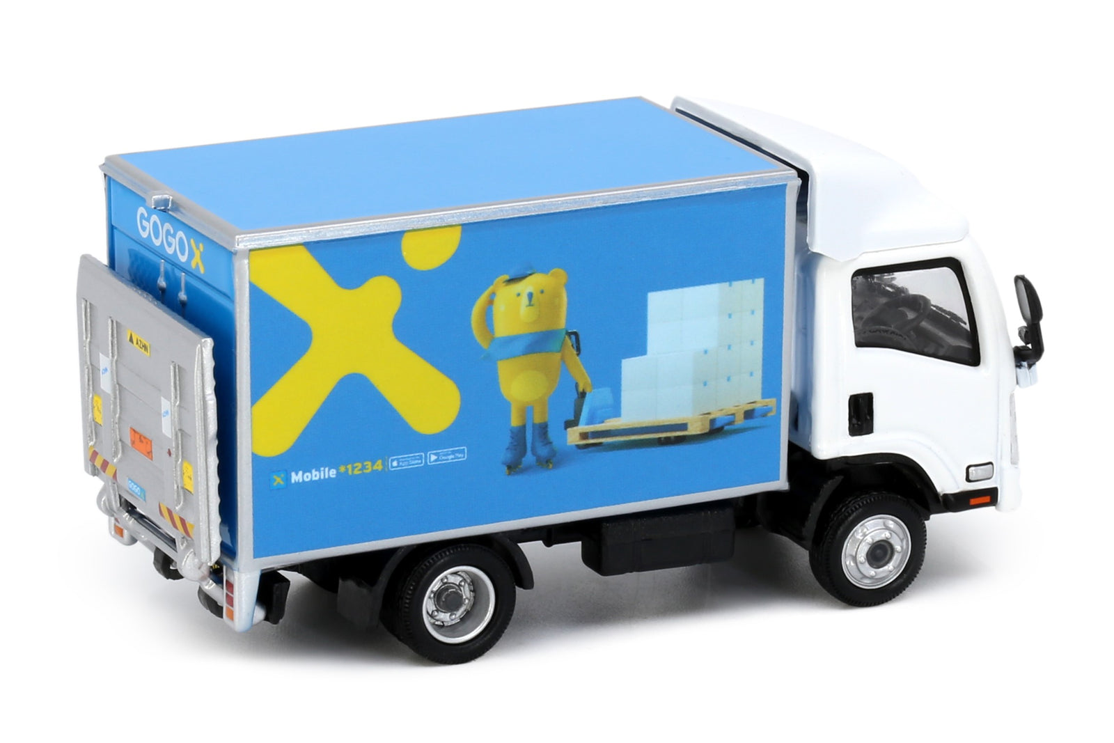 Tiny City 36 Die-cast Model Car - 1:76 ISUZU N Series GOGOX (Bear)