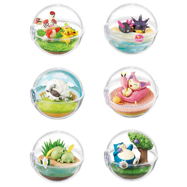 RE-MENT Pokemon Terrarium Collection Happy Ordinally Days (full set of 6pcs)