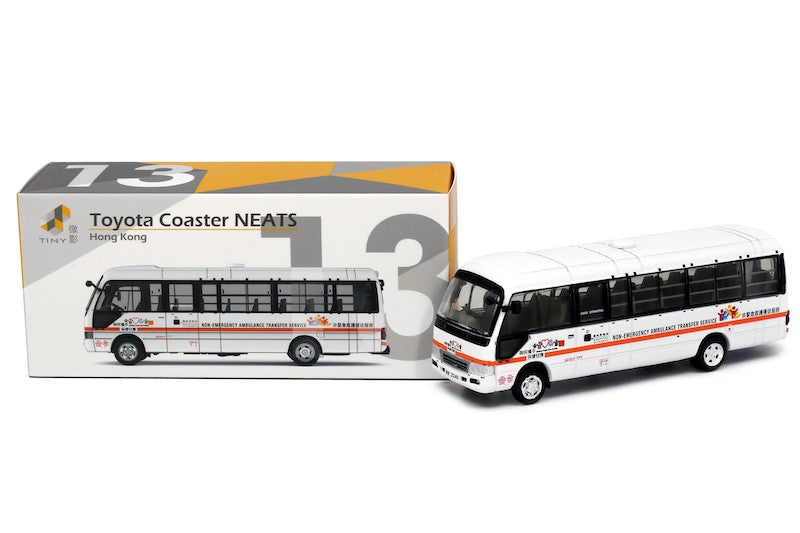 Tiny City 1/76 13 Die-cast Model Car - Toyota Coaster B59 NEATS