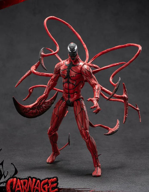 Load image into Gallery viewer, ZD Toys Marvel 9-inch 1/10 Venom Carnage Action Figure Set
