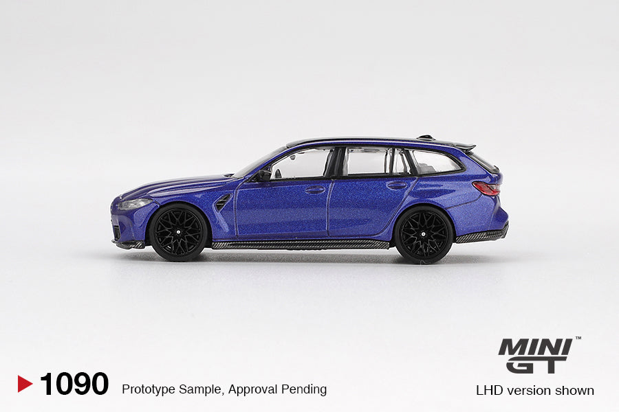 MINI GT #1090 BMW M3 Competition Touring Portimao Blue Metallic RHD