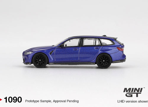 Load image into Gallery viewer, MINI GT #1090 BMW M3 Competition Touring Portimao Blue Metallic RHD
