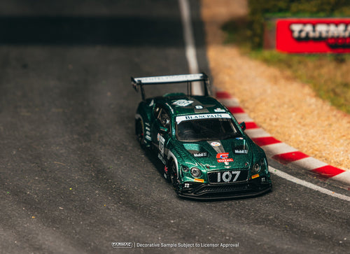 Load image into Gallery viewer, (Pre-order) Tarmac Works 1/64 Bentley Continental GT3 24 Hours of Spa 2019
