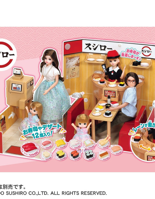 Load image into Gallery viewer, Takara Tomy Licca Chan Accessory LF-12 Pop Shop Sushiro (NO DOLL)
