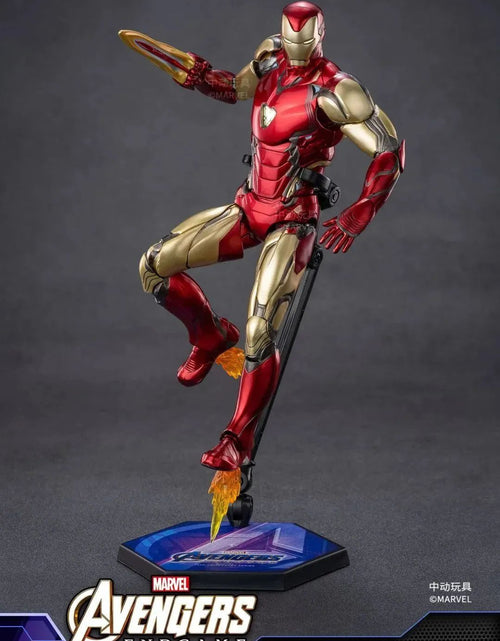 Load image into Gallery viewer, ZD Toys Marvel Avengers 1/10 Iron Man MK85 Action Figure with LIGHTING Function

