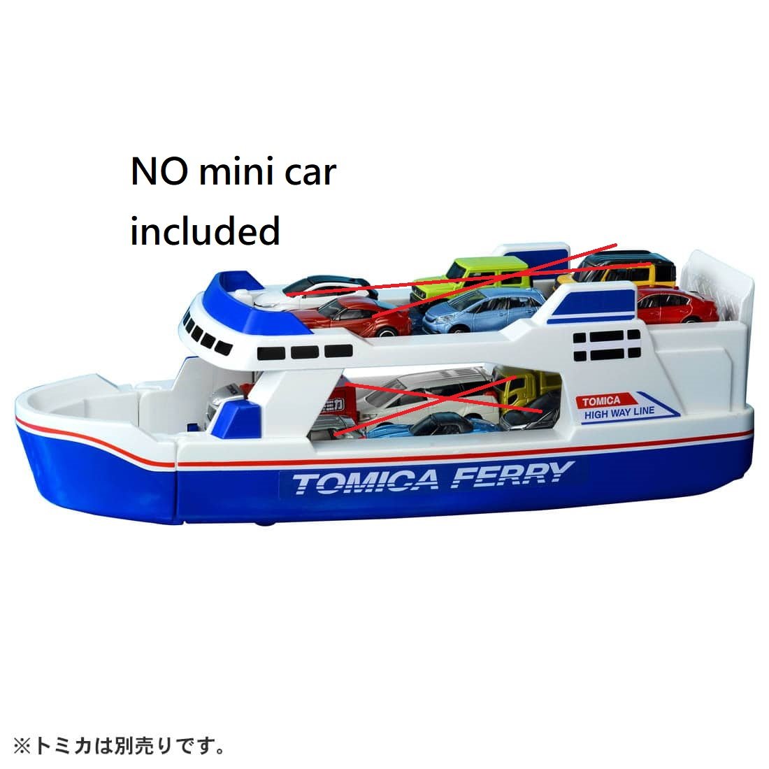 TAKARA TOMY TOMICA TOWN Accessory -  Tomica Ferryboat (NOT included mini car)