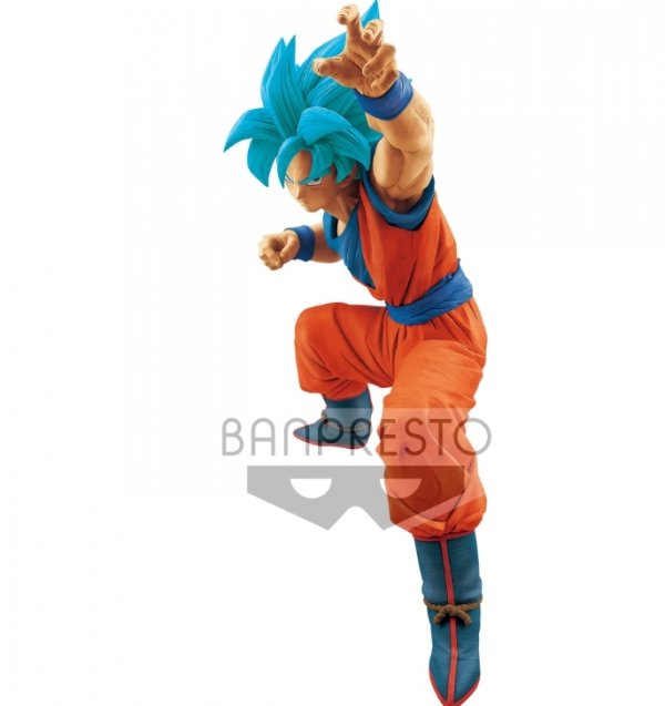 Banpresto DragonBall King Clustar Super Saiyan God Super Goku Big Size Figure