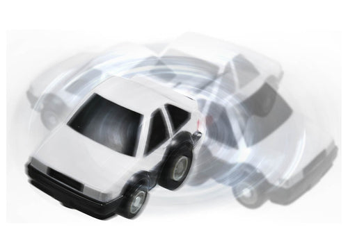 Load image into Gallery viewer, Takara Tomy Tomica ChoroQ Pull Back Diecast :e-04 Toyota Corolla Levin (AE86)1st
