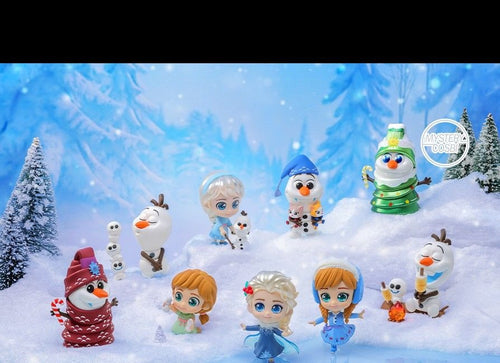 Load image into Gallery viewer, Hot Toys Cosbi Bobble-Head Collection Disney Snow Princess 8 Figure Set Series 2
