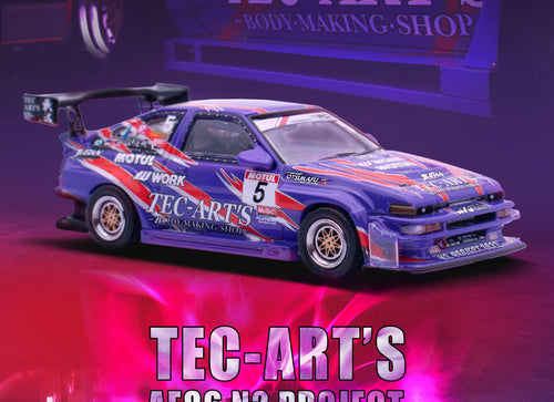 Load image into Gallery viewer, INNO64 Models 1/64 TOYOTA SPRINTER TRUENO AE86 N2 PROJECT BY Tec-Art
