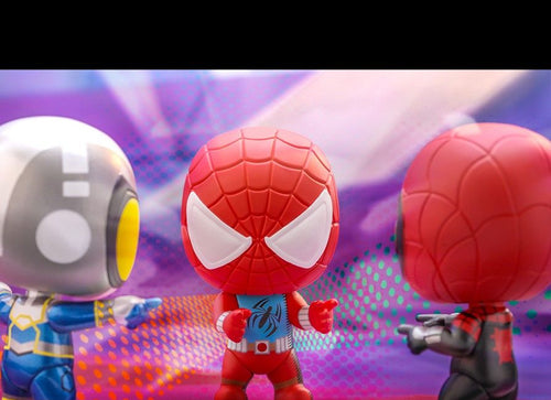 Load image into Gallery viewer, Hot Toys Marvel SPIDER-MAN: ACROSS THE SPIDER-VERSE COSBI BOBBLE-HEAD SET 2
