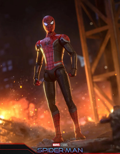 Load image into Gallery viewer, ZD Toys Marvel Avengers 1/10 Spiderman Upgraded Suit No Way Home Action Figure
