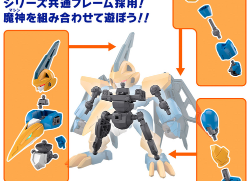 Load image into Gallery viewer, Bandai - Mashin Hero Wataru TENSHOHMARU Model Kit
