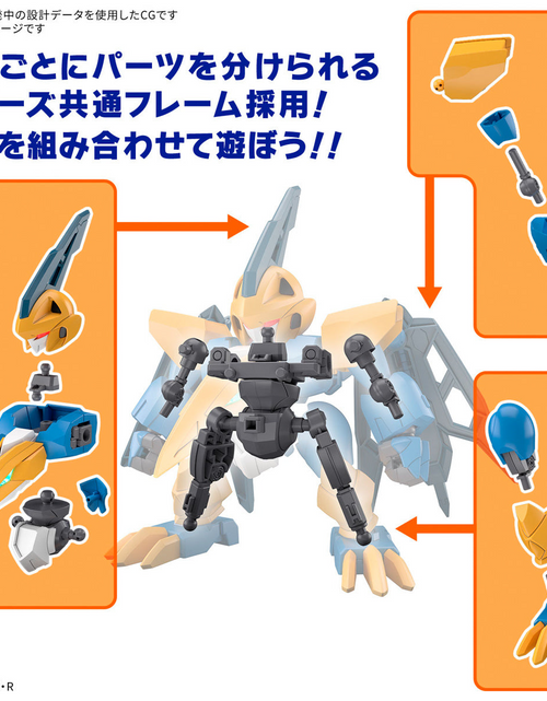 Load image into Gallery viewer, Bandai - Mashin Hero Wataru TENSHOHMARU Model Kit
