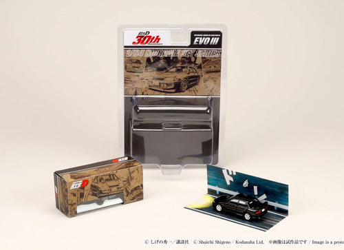 Load image into Gallery viewer, Hobby Japan 1/64 Mitsubishi Lancer RS Evolution III Initial D Kyoichi Sudo vs RT
