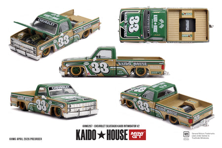 (Pre-order) Kaido House X Mini GT #267 Chevrolet Silverado KAIDO Intimidator V2