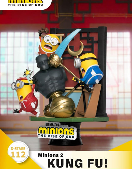 Beast Kingdom Diorama Stage-112 - Minions 2 - Kung Fu!