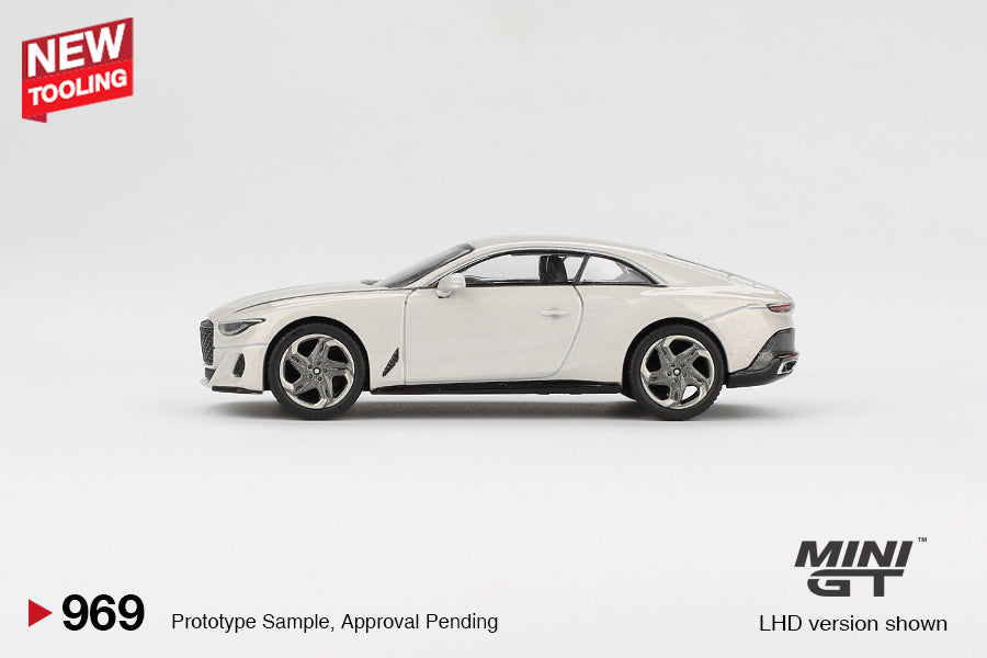 (Pre-order) Mini GT #969 Bentley Batur Bonneville Pearl Diecast Model Car