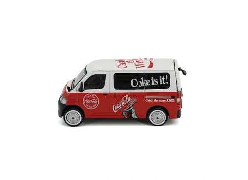 Load image into Gallery viewer, Tiny City Die-cast Model Car 1/64 TOYOTA Townace "COCA COLA" (New Tooling)
