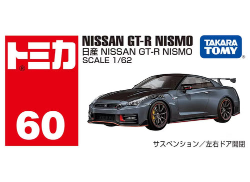 Load image into Gallery viewer, Takara Tomy Tomica 1:62 No.60 Nissan GT-R Nismo Diecast Mini Model Car
