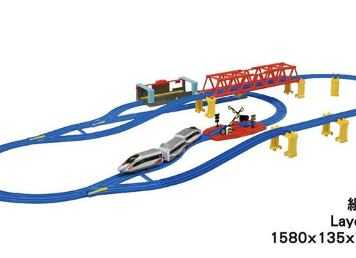Load image into Gallery viewer, Takara Tomy Plarail Train - MTR Passenger Train - Vibrant Express Deluxe Set
