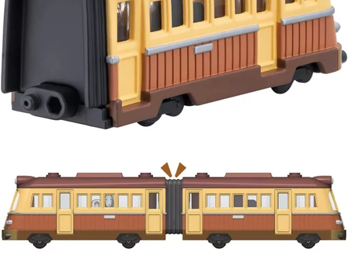 Load image into Gallery viewer, Takara Tomy Dream Tomica Studio Ghibli 03 Electric Railway by Spirited Away
