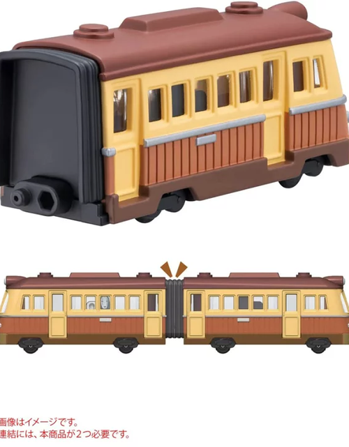 Load image into Gallery viewer, Takara Tomy Dream Tomica Studio Ghibli 03 Electric Railway by Spirited Away
