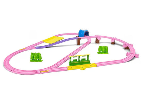 Load image into Gallery viewer, Takara Tomy Tomica Plarail Scenery Color Rail Kit -Flower &amp; Railroads (NO TRAIN)

