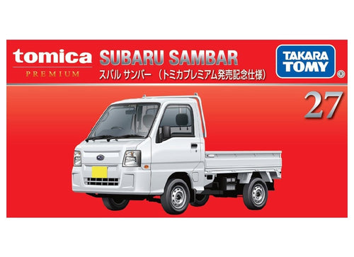 Load image into Gallery viewer, Takara Tomy Tomica Premium No. 27 Subaru Sambar (1st) Diecast Model Car Truck
