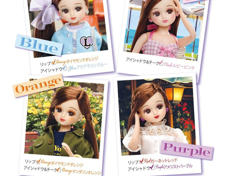 Load image into Gallery viewer, Takara Tomy Licca Licca-chan KATE LICCA Make Up My Color DX Set
