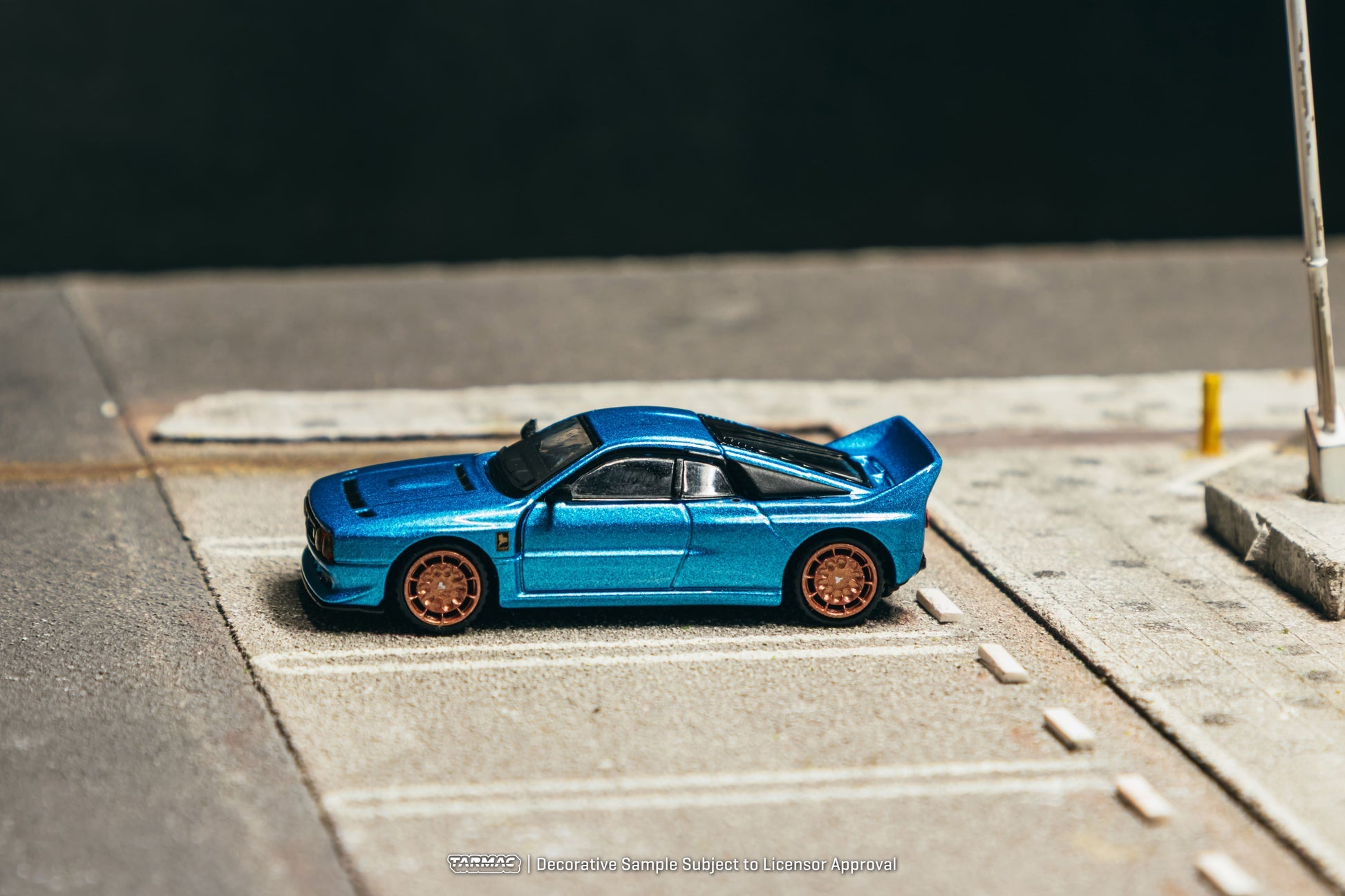 (Pre-order) Tarmac Works 1/64 Kimera EVO37 Blue Diecast Model Car
