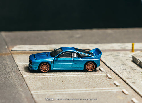 Load image into Gallery viewer, (Pre-order) Tarmac Works 1/64 Kimera EVO37 Blue Diecast Model Car
