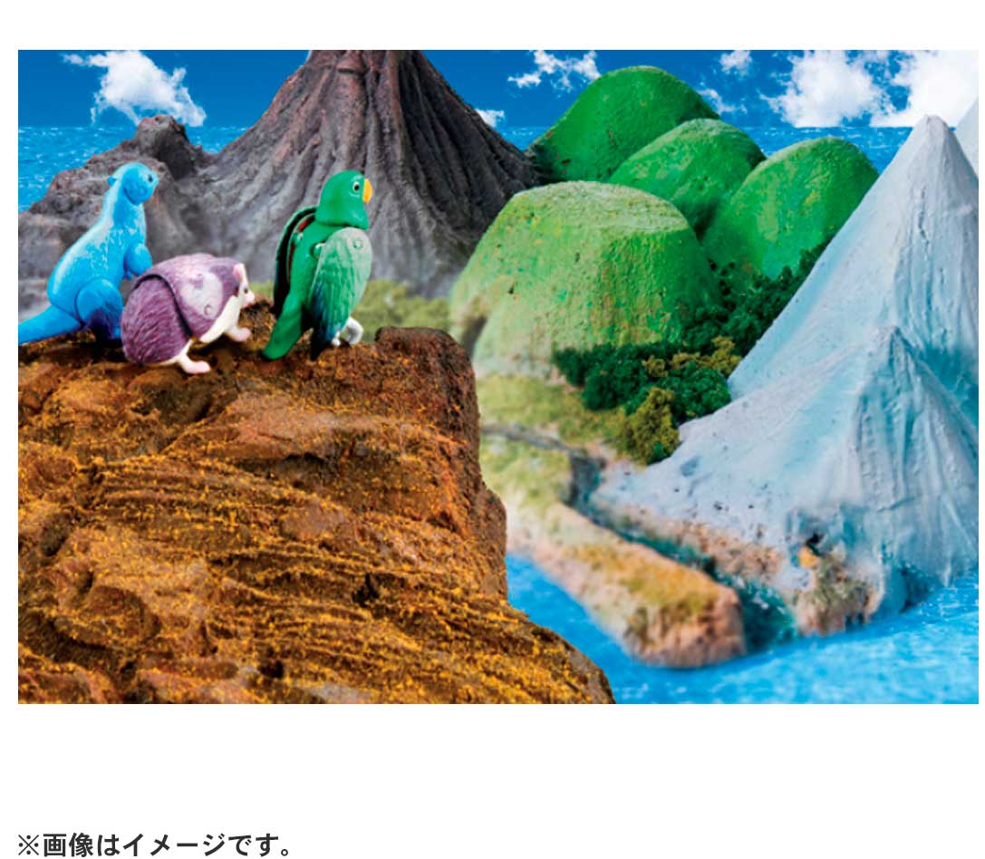 Takara Tomy Adventure Ania Kingdom Otter Village Animal Set (White Pearl Ver.)