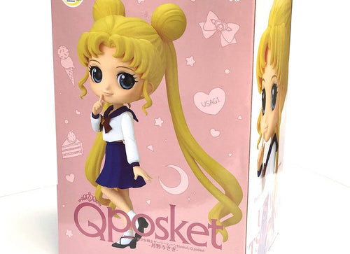 Load image into Gallery viewer, Banpresto Q posket Sailor Moon Eternal Tsukino Usagi School Uniforms Ver A

