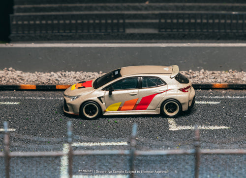 Load image into Gallery viewer, (Pre-order) Tarmac Works 1/64 Toyota GR Corolla Widebody Beige Global64
