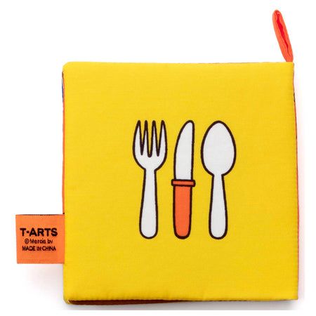 Takara Tomy Miffy Baby Bruna Playable and Washable Cloth Picture Book Foods