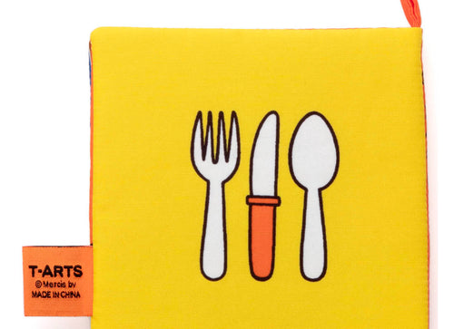 Load image into Gallery viewer, Takara Tomy Miffy Baby Bruna Playable and Washable Cloth Picture Book Foods
