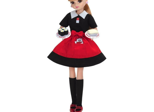 Load image into Gallery viewer, Takara Tomy Licca Rika-chan (Licca-chan) Sushiro Doll Set
