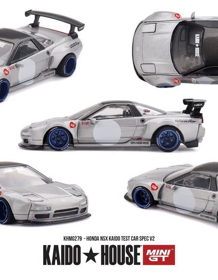 (Pre-order) Kaido House X Mini GT #279 Honda NSX Kaido Test Car Spec V2 Model
