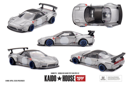 (Pre-order) Kaido House X Mini GT #279 Honda NSX Kaido Test Car Spec V2 Model