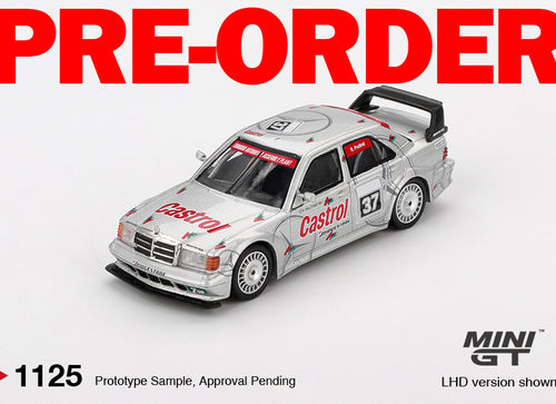 Load image into Gallery viewer, (Pre-order) MINI GT #1125 Mercedes-Benz 190E 2.5-16 Evolution II #37 1995 SE
