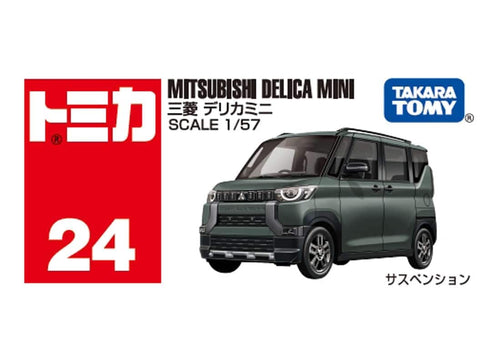 Load image into Gallery viewer, Takara Tomy Tomica Diecast No,24 1/57 Mitsubishi Delica Mini Model Car
