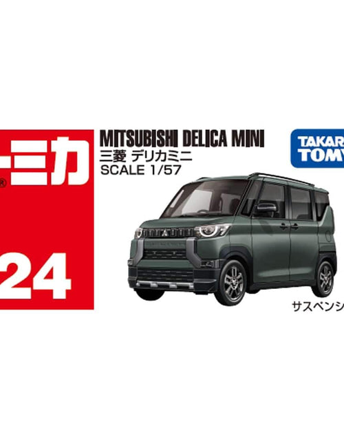 Load image into Gallery viewer, Takara Tomy Tomica Diecast No,24 1/57 Mitsubishi Delica Mini Model Car
