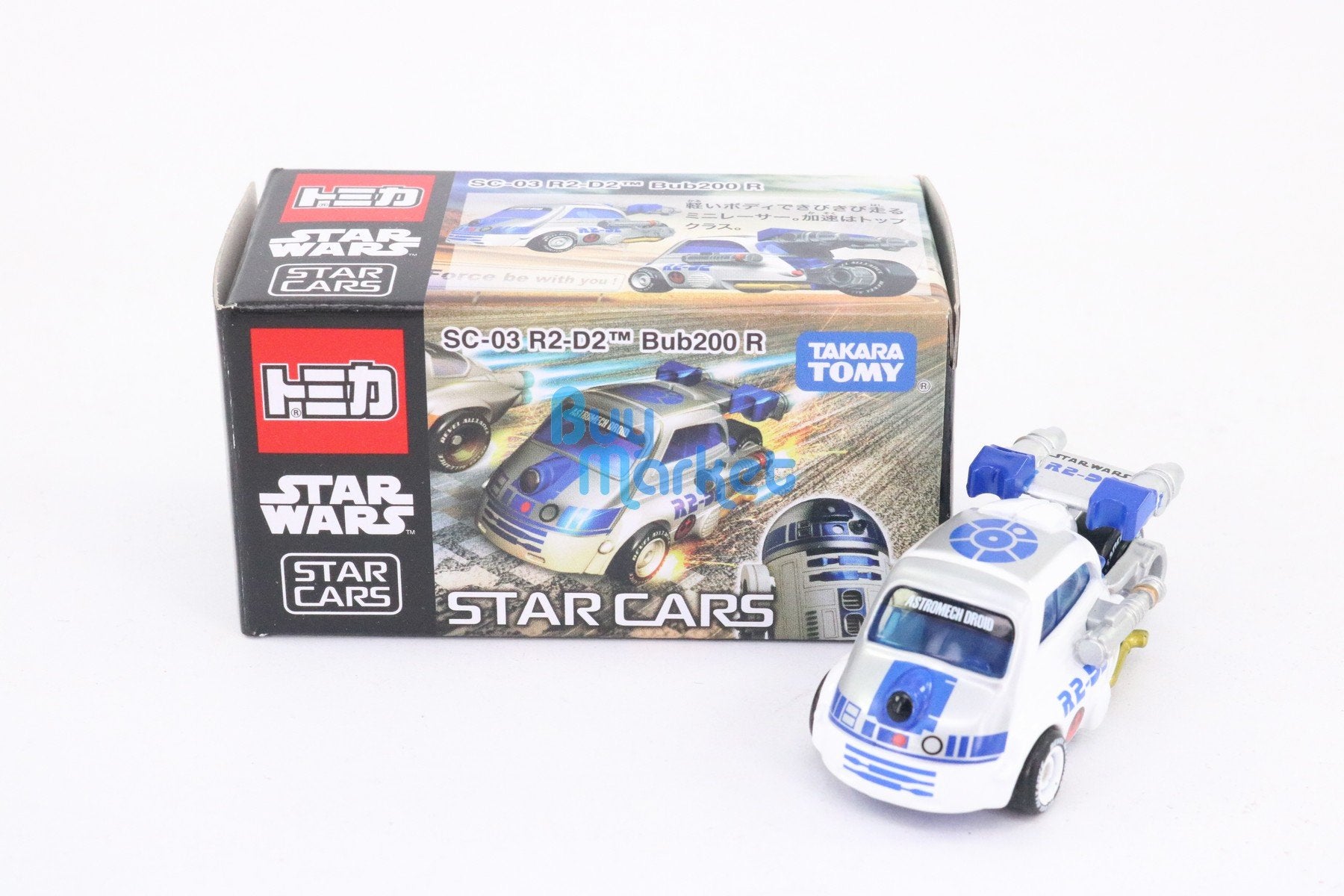 Takara Tomy Disney Star Car SC-03 Star Wars Car R2-D2 Bub200 R Diecast Toy Car