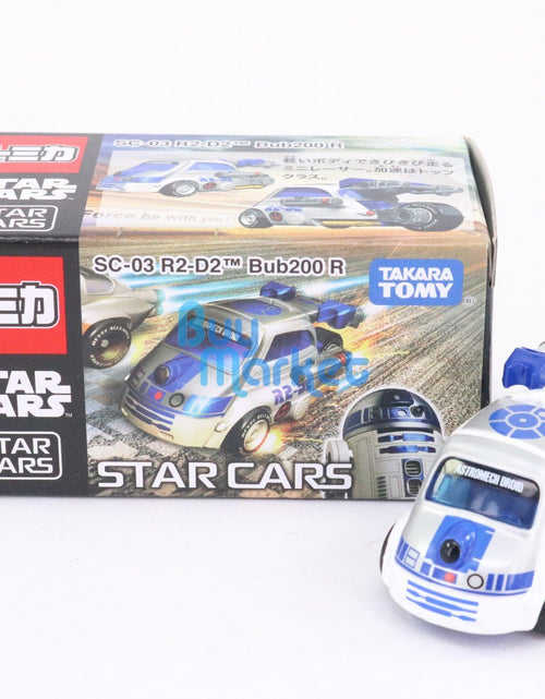 Load image into Gallery viewer, Takara Tomy Disney Star Car SC-03 Star Wars Car R2-D2 Bub200 R Diecast Toy Car
